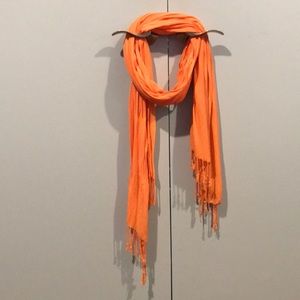 Orange Pashmina Scarf